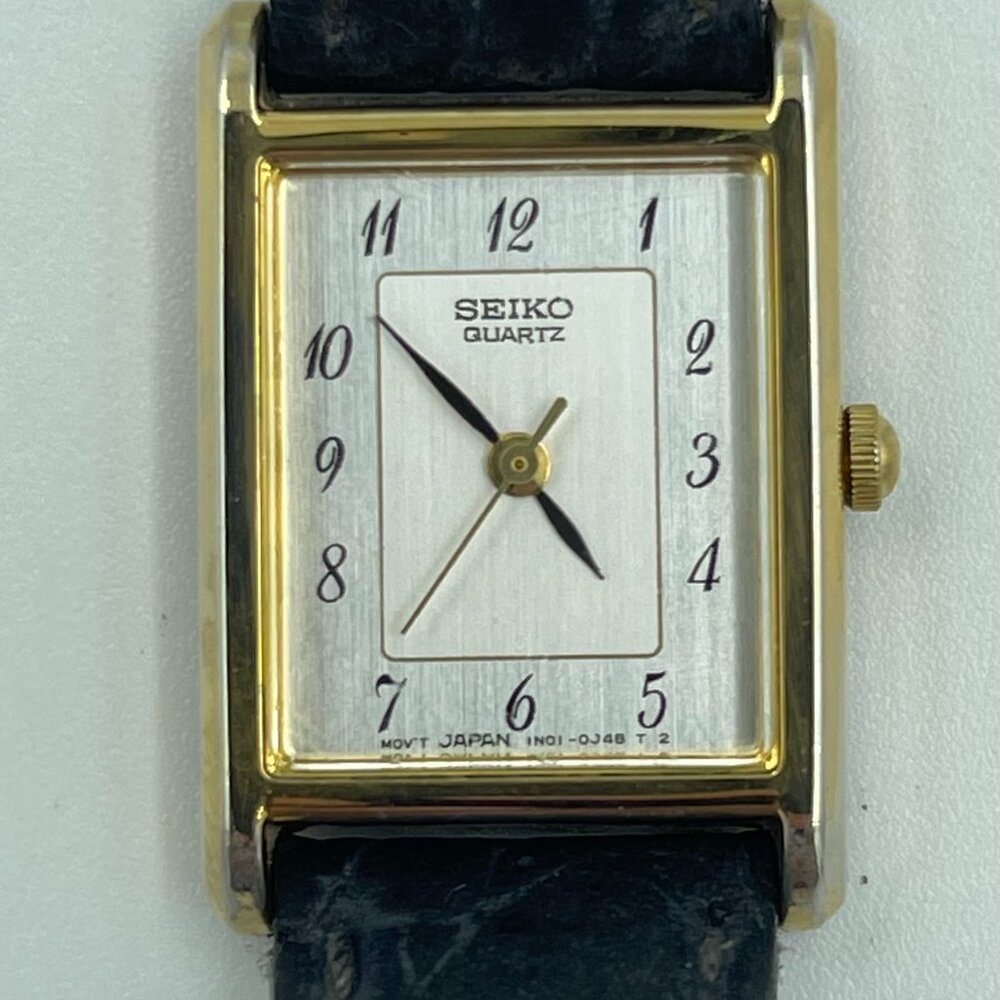 Seiko Women’s Tank Watch NEW BATTERY!